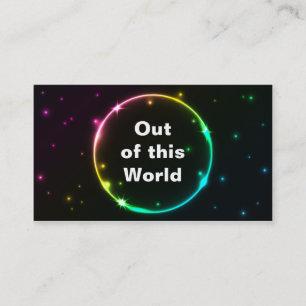 KreisLichteffekt-Visitenkarte Visitenkarte