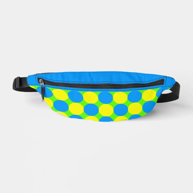 Kreismuster Bauchtasche (Vorderseite)