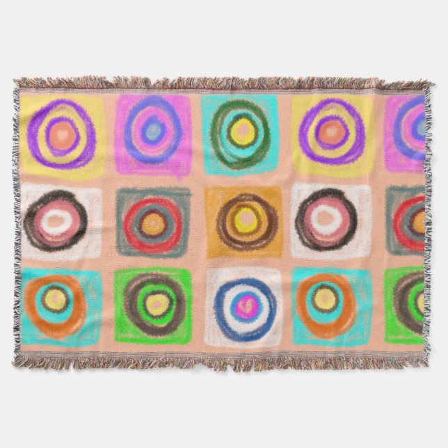 Kreismuster Decke (Vorderseite)