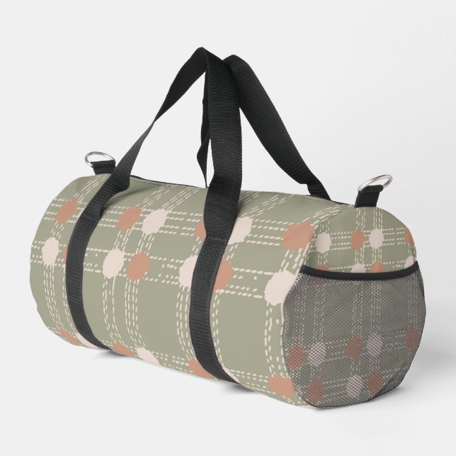 Kreismuster Duffle Bag (Rechte Ecke)