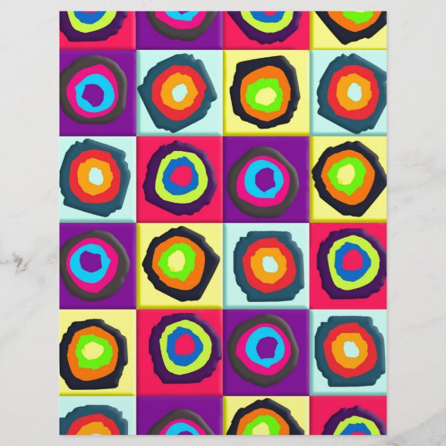 Kreismuster Flyer (Vorne)