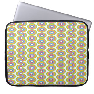 Kreismuster Laptopschutzhülle