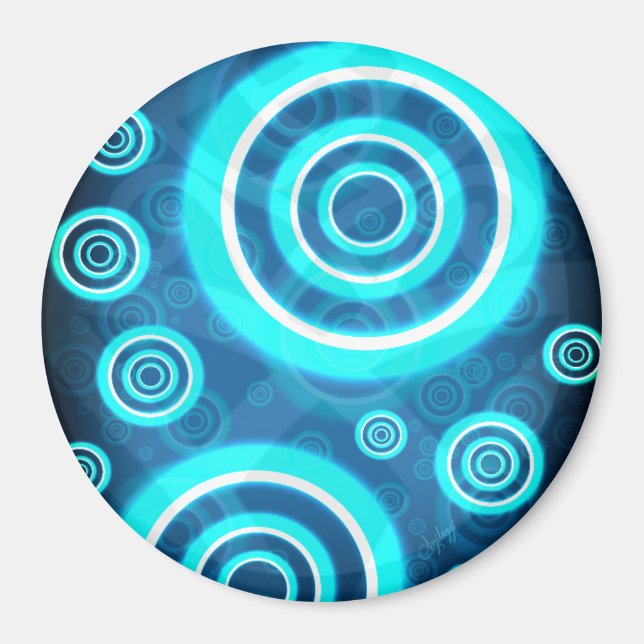 Kreismuster Magnet (Vorne)