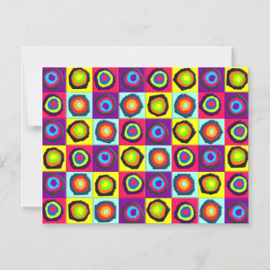 Kreismuster Magneteinladung