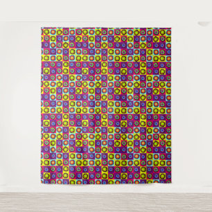 Kreismuster Wandteppich