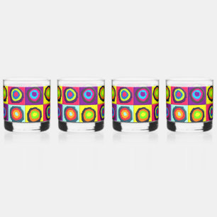 Kreismuster Whiskyglas