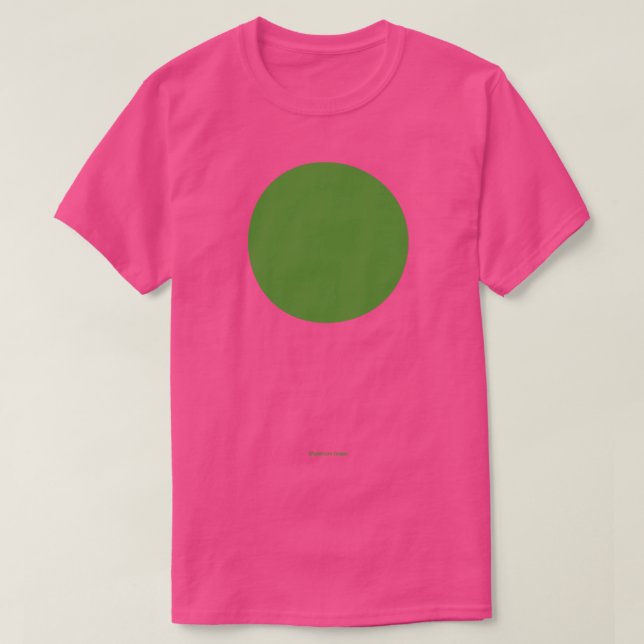 Kreissymbole maximal grün T-Shirt (Design vorne)