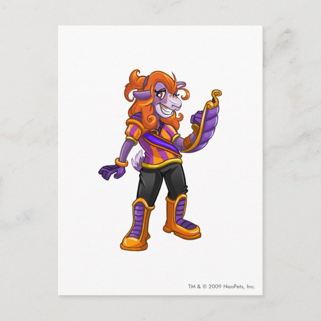 Kreludor Team Captain 2 Postkarte (Vorderseite)