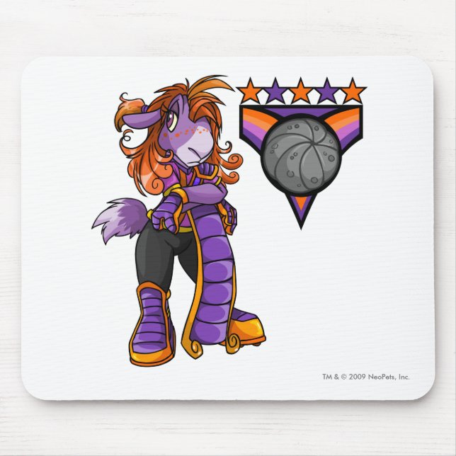 Kreludor Team-Kapitän 1 Mousepad (Vorne)