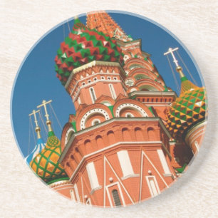 Kreml, Basilika des Seligen Wassili Moskau, Russ Getränkeuntersetzer