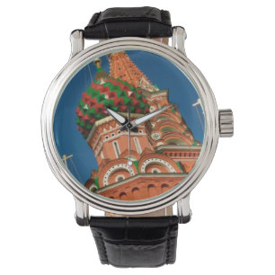 Kreml, Vasiliy gesegnet  Moskau, Russland Armbanduhr