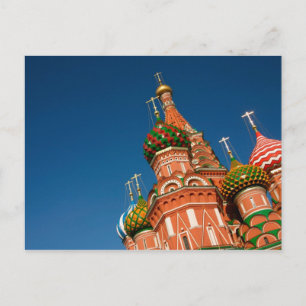 Kreml, Vasiliy gesegnet   Moskau, Russland Postkarte