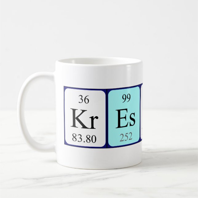 Kreshnik Periodenname Tasse (Links)
