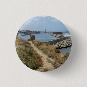 Kreta, Chania Button / Abzeichen
