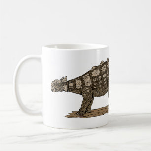Kreta-Dinosaurier Ankylosaurus Kaffeetasse