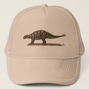 Kreta-Dinosaurier Ankylosaurus Truckerkappe
