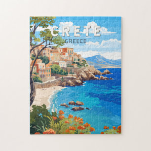 Kreta Griechenland Reise Kunst Vintage