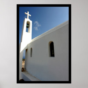 Kreta-Kirchen-Druck Poster