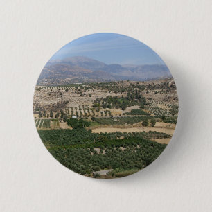 Kreta-Landschaftsknopf Button