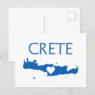Kreta Postkarte