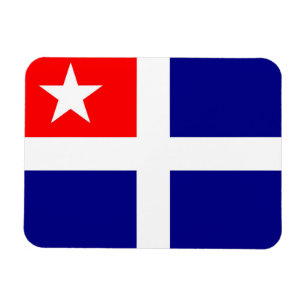 Kreta-Regionsflaggen-Griechenland-Symbol Magnet