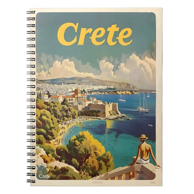 Kreta Vintag Notizblock (Vorderseite)