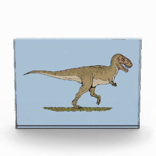 Kretakeale Dinosaurier Tyrannosaurus rex Fotoblock