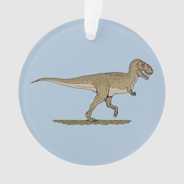 Kretakeale Dinosaurier Tyrannosaurus rex Ornament (Vorderseite)