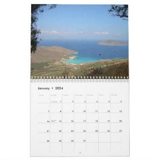 KRETE, GRIECHISCHER Mauerkalender Kalender