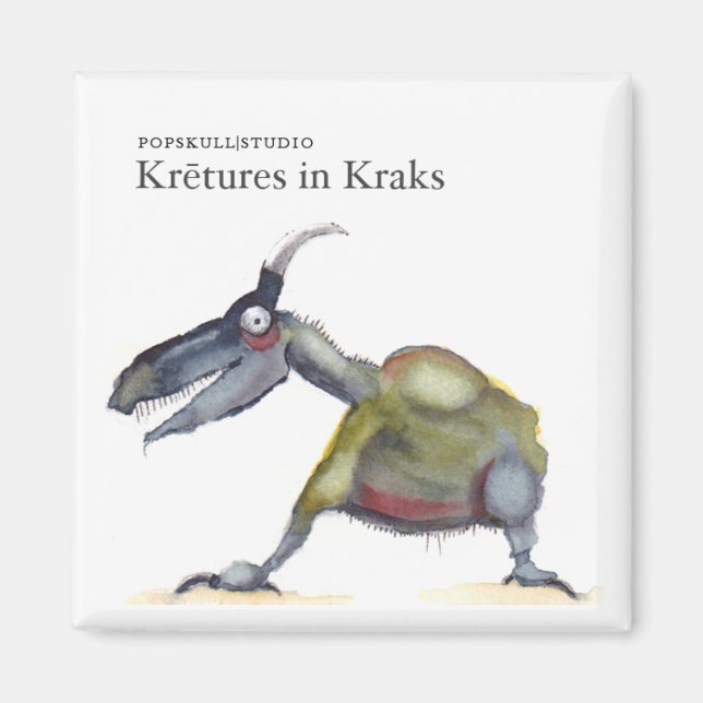 Kreturen in Kraks Magnet... Magnet (Vorne)