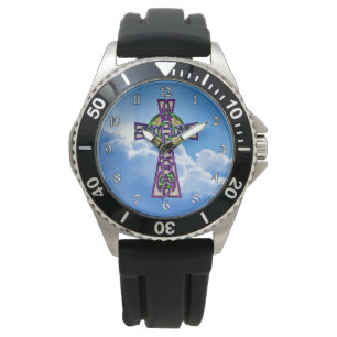 Kreuz Armbanduhr