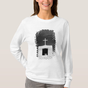 Kreuz auf ältester Kirche, San Miguel, Santa Fe, T-Shirt
