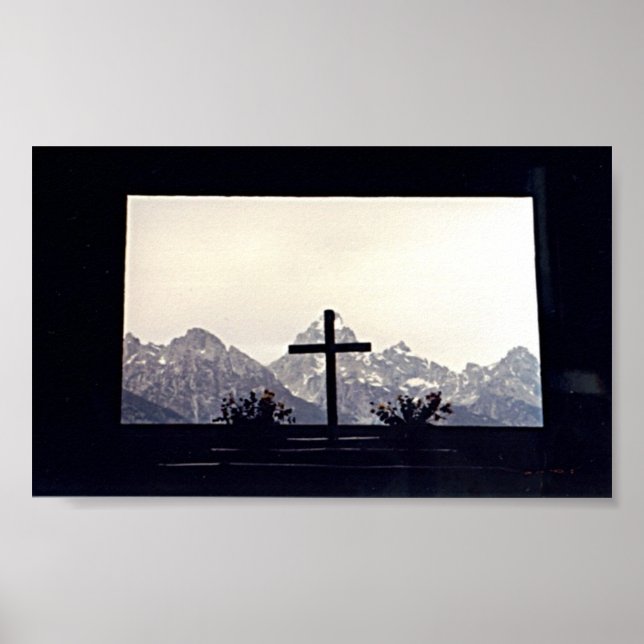 Kreuz auf dem Moran Poster (Vorne)