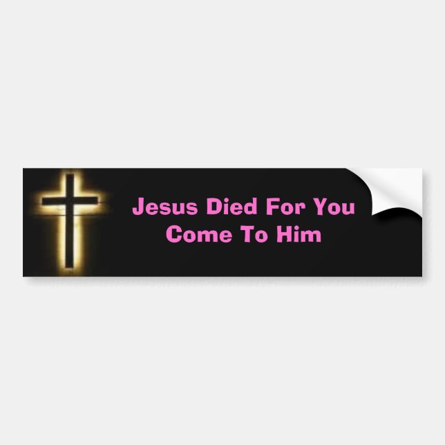 Kreuz, Autoaufkleber, Jesus, christianshop, Autoaufkleber (Vorne)