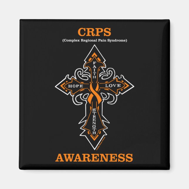 Kreuz/Bewusstsein...CRPS Magnet (Vorne)