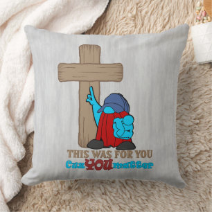 Kreuz Christi Rufus Inspirationswörter Kissen