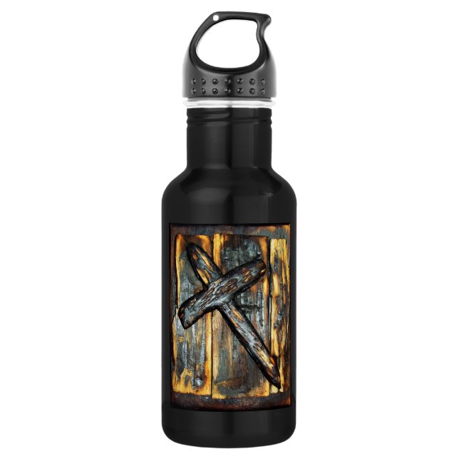 Kreuz der Apokalypse Trinkflasche (Vorderseite)