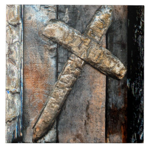 Kreuz der Stärke Fliese