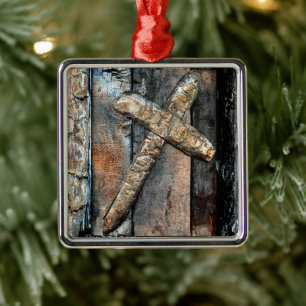 Kreuz der Stärke Ornament Aus Metall
