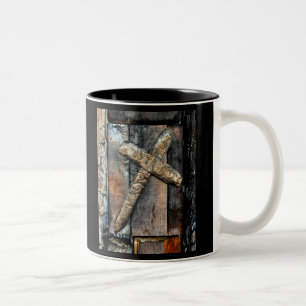Kreuz der Stärke Zweifarbige Tasse
