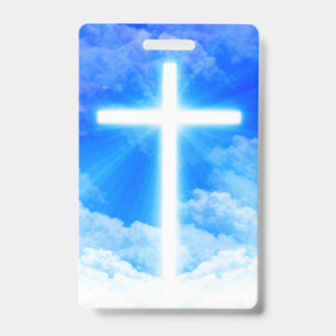 Kreuz des Lichts Jesus Christus Anpassbar Christli Ausweis