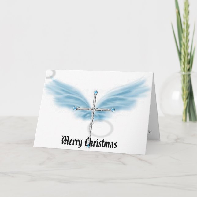 Kreuz, Frohe Weihnachten (Vorderseite)