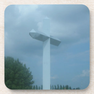 Kreuz Getränkeuntersetzer