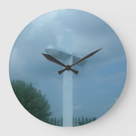 Kreuz Große Wanduhr