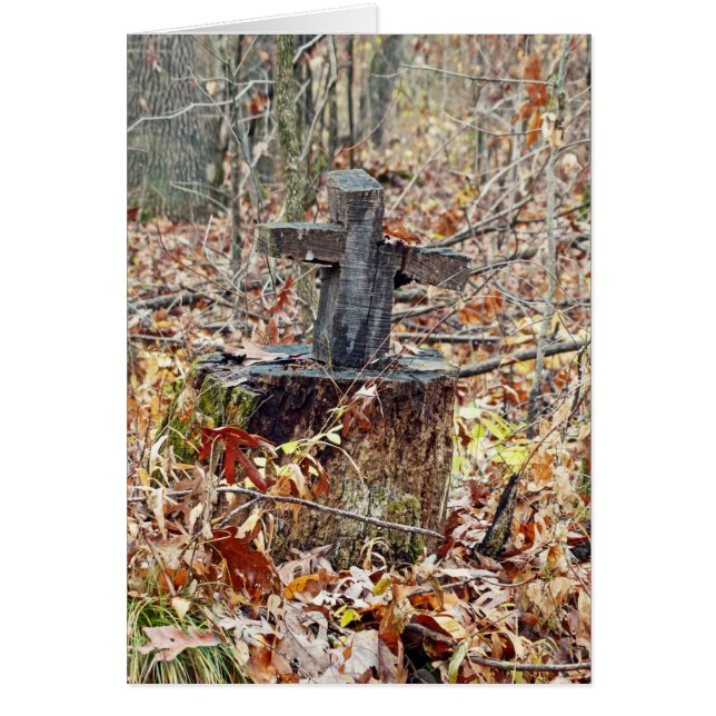 Kreuz im Wald (Vorne)