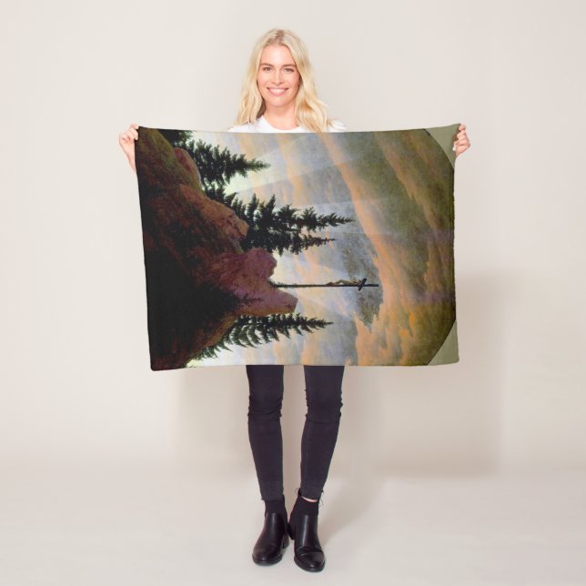 Kreuz in den Bergen, Friedrich Fleecedecke (Beispiel)