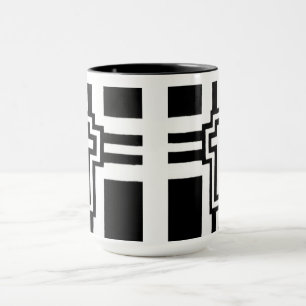 Kreuz innerhalb eines Kreuzes Tasse