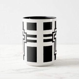 Kreuz innerhalb eines Kreuzes Tasse