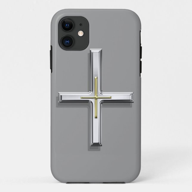 Kreuz innerhalb eines QueriPhone 5 Falles Case-Mate iPhone Hülle (Rückseite)