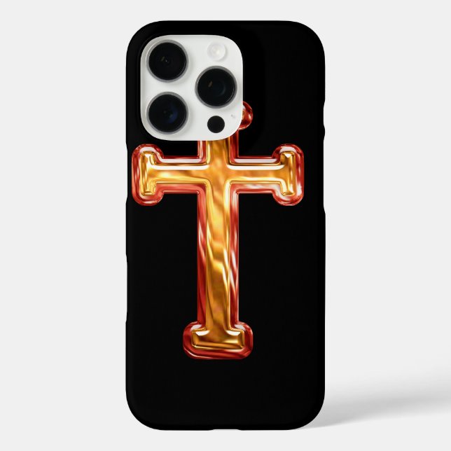 Kreuz iPhone 16 Pro Hülle (Rückseite)